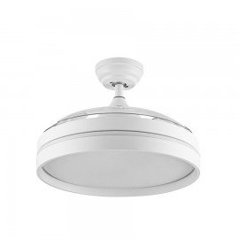 Ventilador Nalon DC Blanco Plegable 109Ø 72w 3aspas Mando Memoria Y Temporizador 213091301