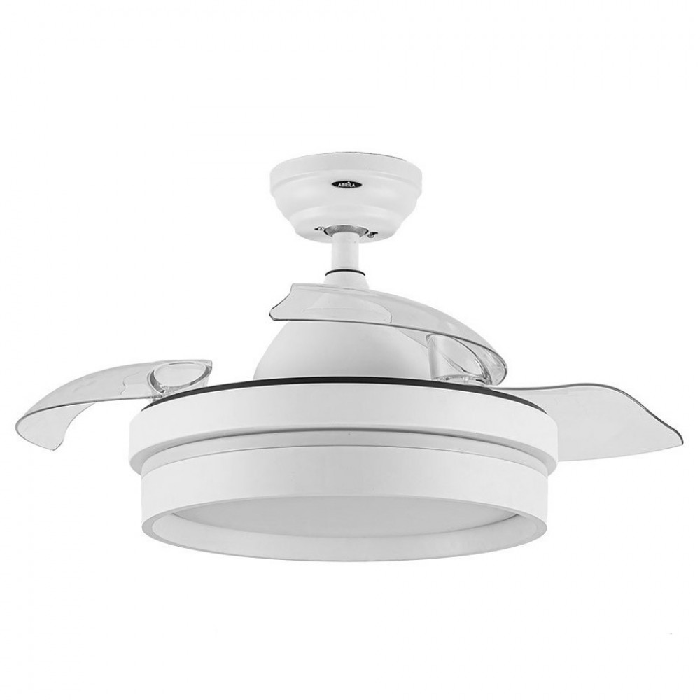 Ventilador Mini Nalon DC Blanco Plegable 91Ø 48w Mando Memoria Y Temporizador 213099001