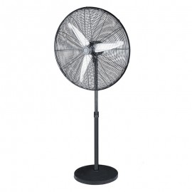 Ventilador Alarcon De Pie Negro 80Ø 200W Orientable Y Oscilante 213241209