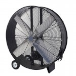 Ventilador Maximum Industrial Negro 112Ø 1000w Ruedas 213371109