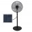Ventilador Rialto De Pie Solar Negro 43Ø 30w 5aspas Puerto Usb Bateria Litio 213741009