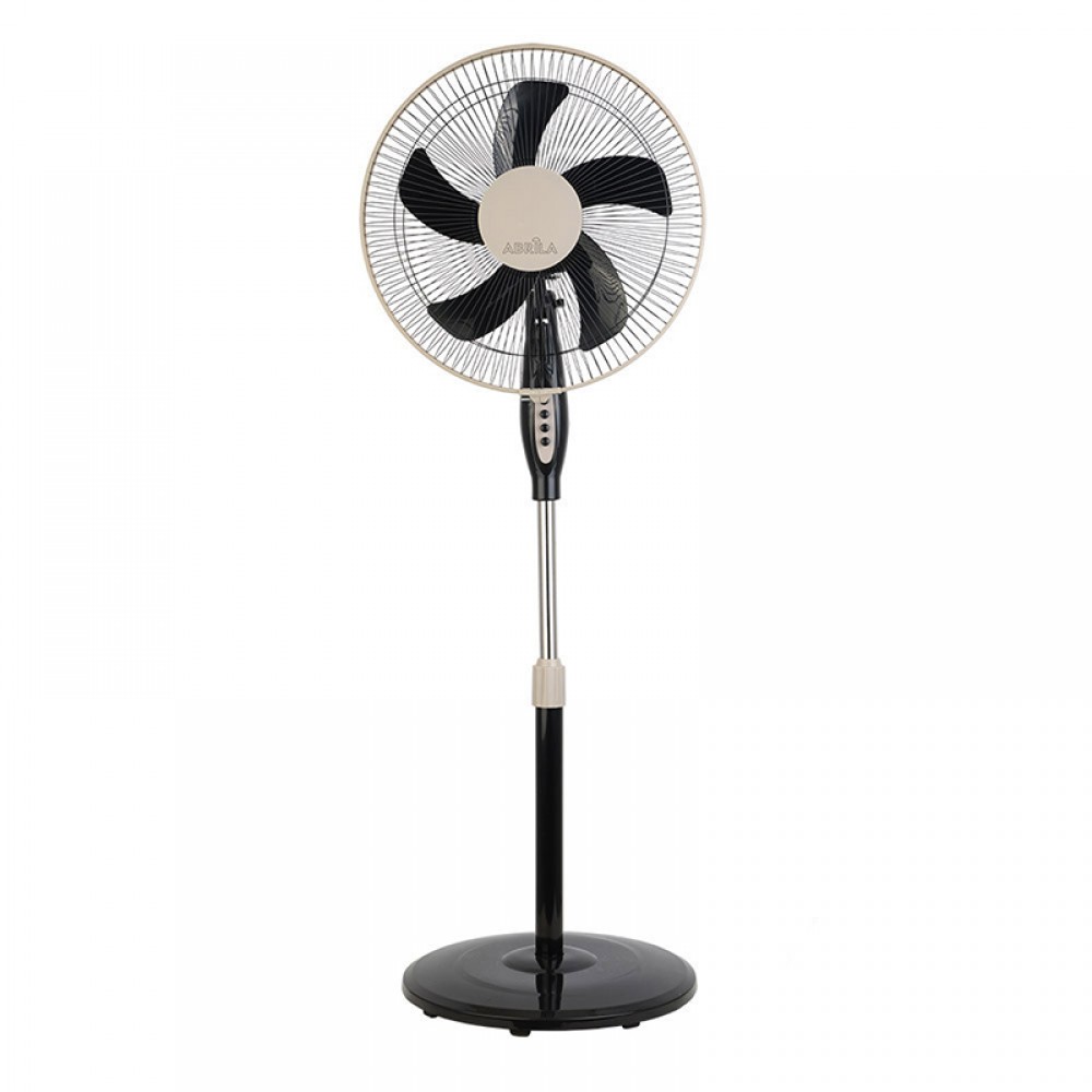 Ventilador Belmonte De Pie Negro-Beis 43Ø 45w 5aspas Orientable, Fijo y Rotatorio 213841078