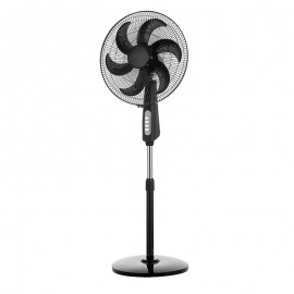 Ventilador Granizo De Pie Negro 43Ø 85w 6aspas Orientable 214041009