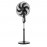 Ventilador Granizo De Pie Negro 43Ø 85w 6aspas Orientable 214041009