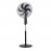 Ventilador Tolon De Pie Negro 43Ø 85w 6aspas Mando Y Temporizador 214241009
