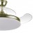 Abrila Ventilador Tridente DC Plegable Metalico Cuero 107Ø Ultrasilencioso 59w CCT Regulable Mando Memoria 236391314