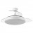 Abrila Ventilador ESCORPION DC Plegable Metalico Blanco 3aspas 107Ø Ultrasilencioso 59w Regulable Mando Memoria 214591301
