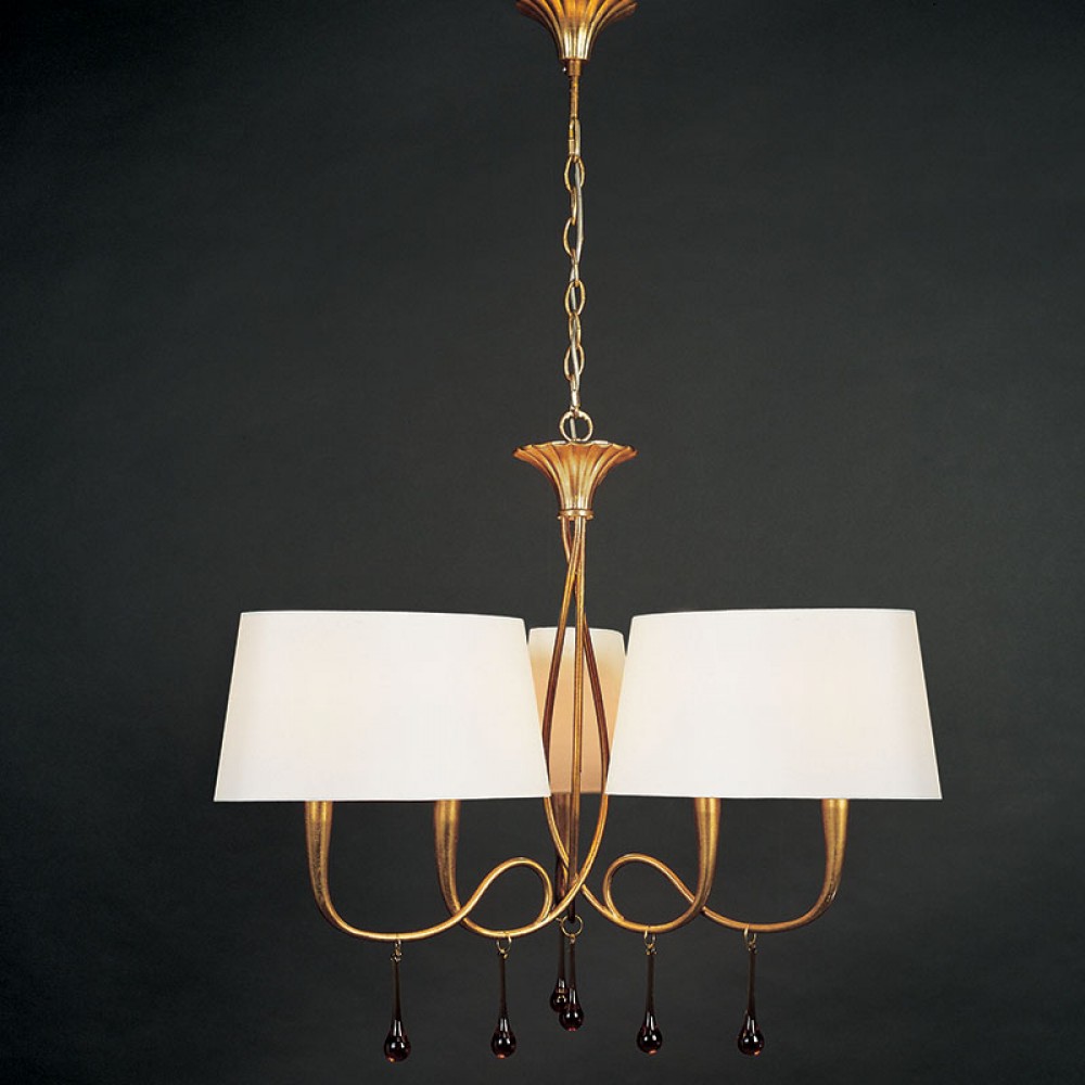 Lampara PAOLA ORO 6L 3540