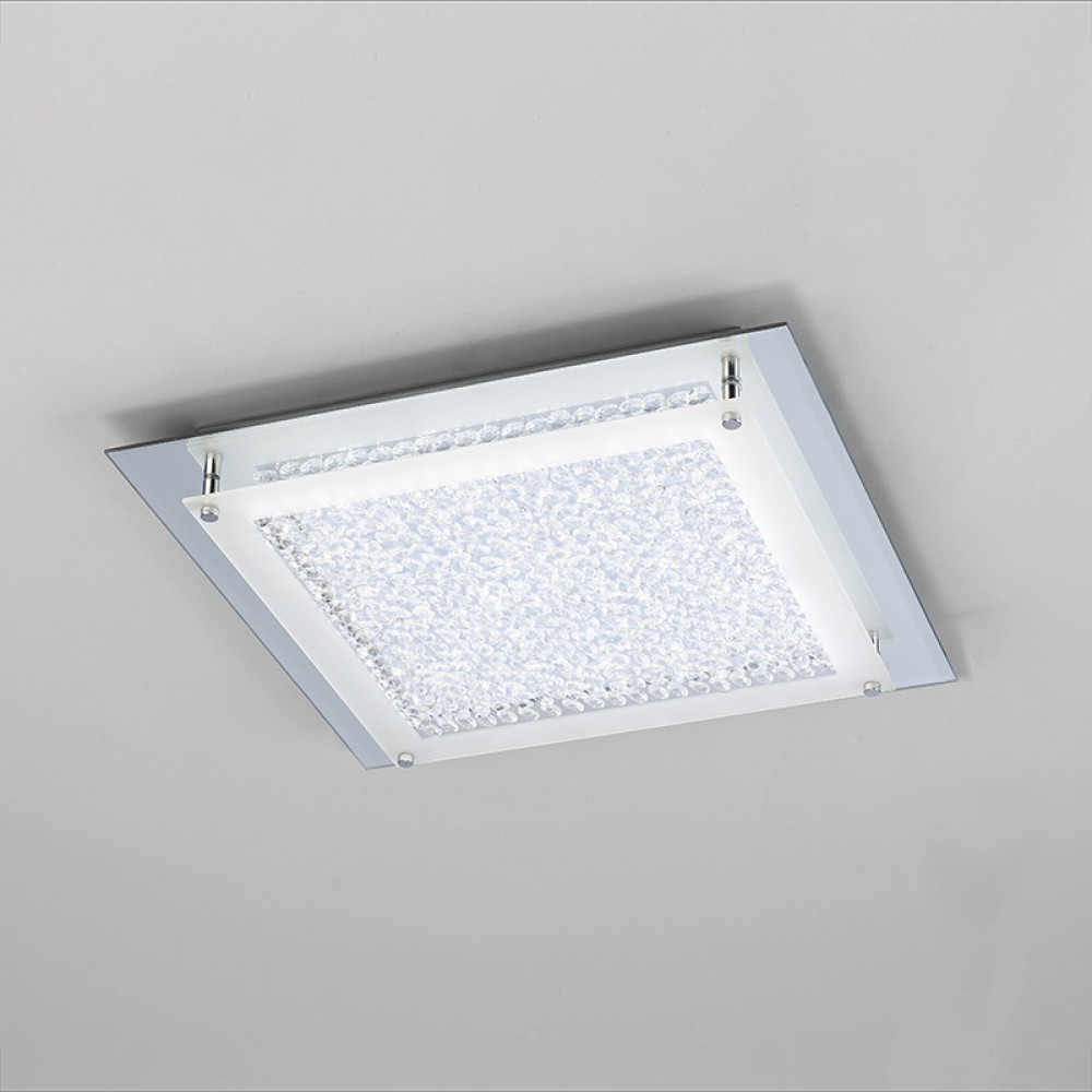 Plafon Cuadrado CRYSTAL LED 28 Cm - 4000K 4580