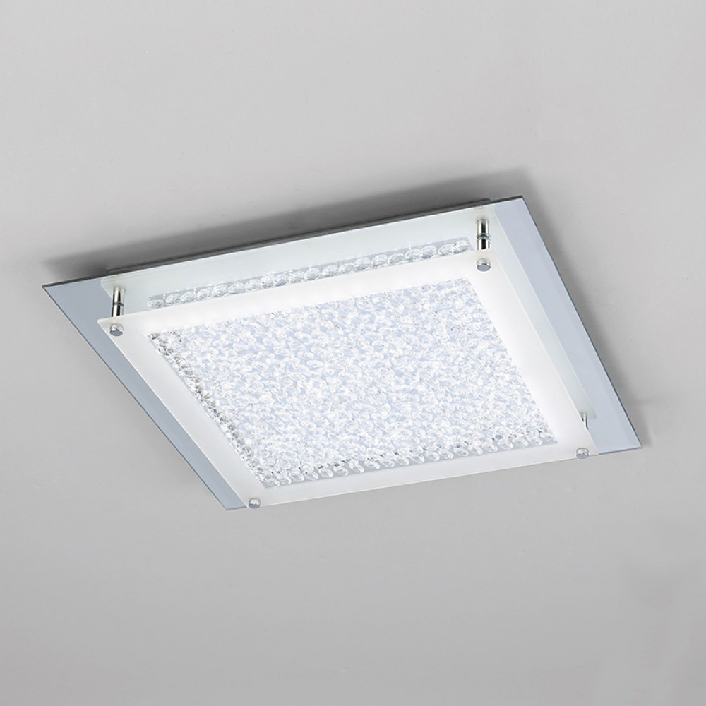 Plafon Cuadrado CRYSTAL LED 36 Cm - 4000K 4581