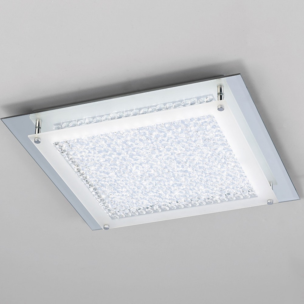 Plafon Cuadrado CRYSTAL LED 42 Cm - 4000K 4582