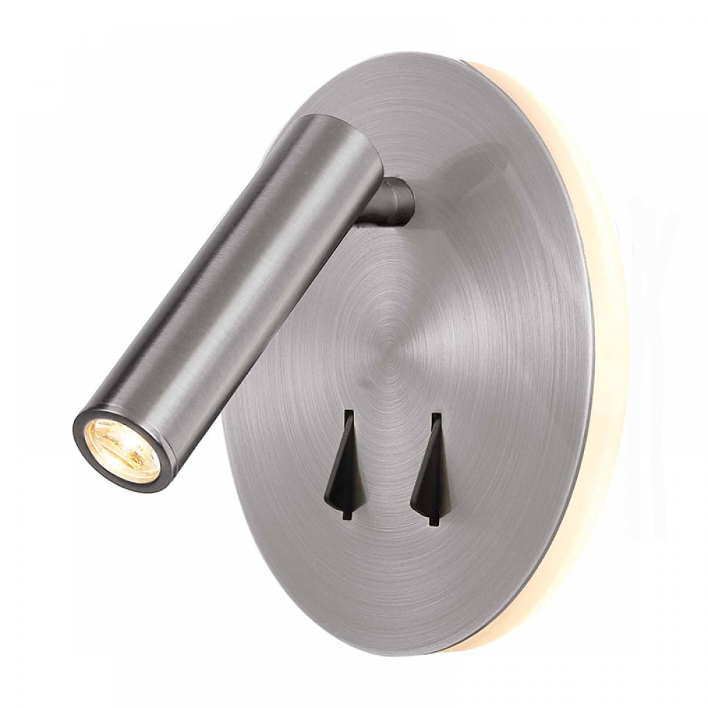 Aplique CAYMAN Nickel Lector Led 6081