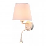 Aplique CAICOS Blanco 1L Lector Led 6091