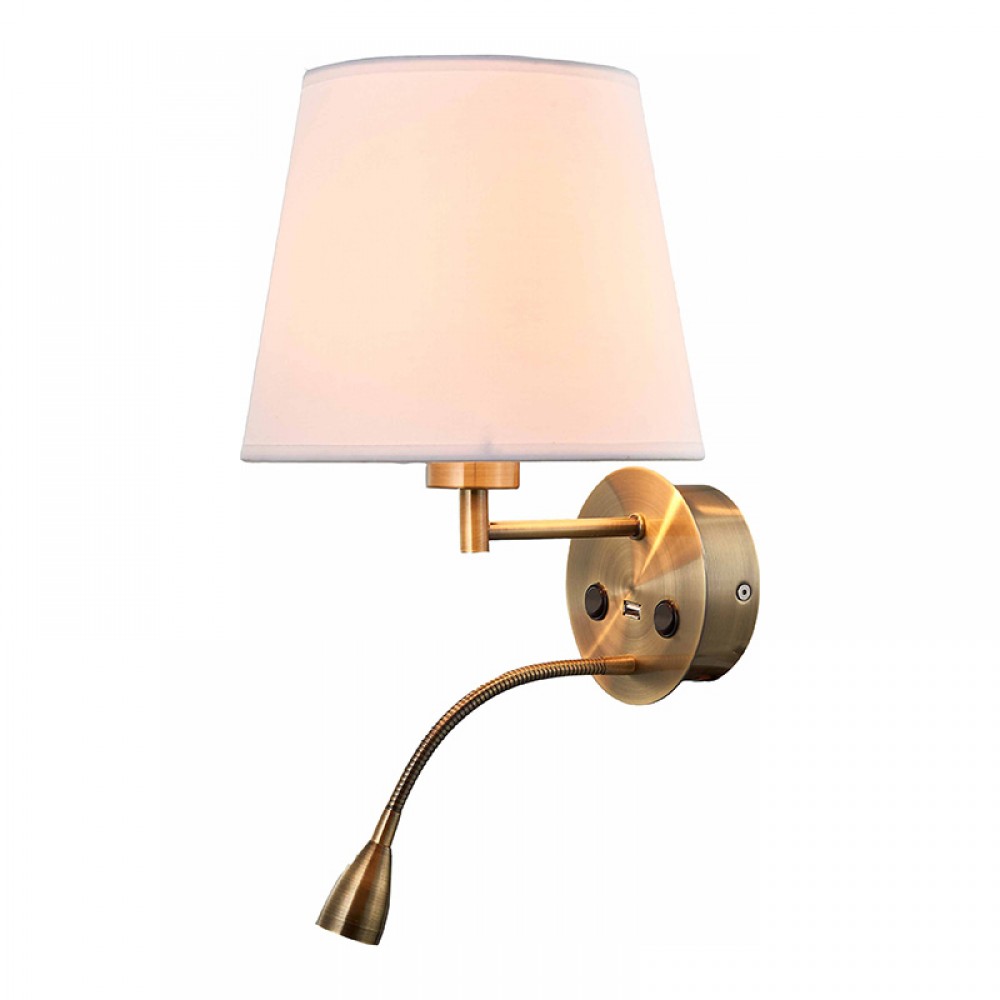 Aplique CAICOS Cuero 1L Lector Led 6093