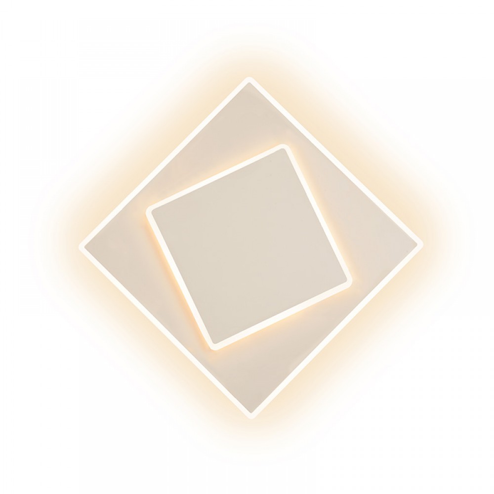 Aplique DAKLA Cuadrado Led 12W Blanco 6425