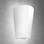Aplique TEJA Exterior 1L E27 Blanco 6508