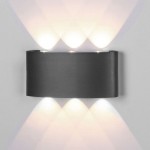 Aplique Exterior ARCS Led 6W 3000K Gris Oscuro 6540