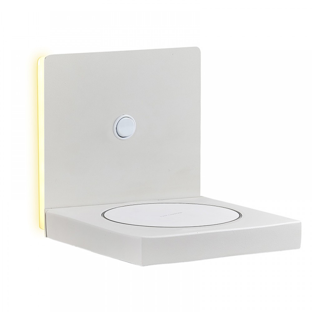 Aplique ZANZIBAR Led Blanco 3000K 3W Cargador Movil Induccion 6754