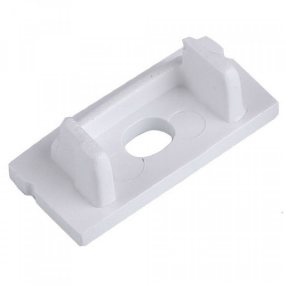 TAPA TIRAS LED STRIPS C- AGUJ PERFIL ALU, BLANCO 7384