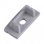 TAPA TIRAS LED STRIPS C- AGUJ GRIS PERFIL ALUMINIO 7386