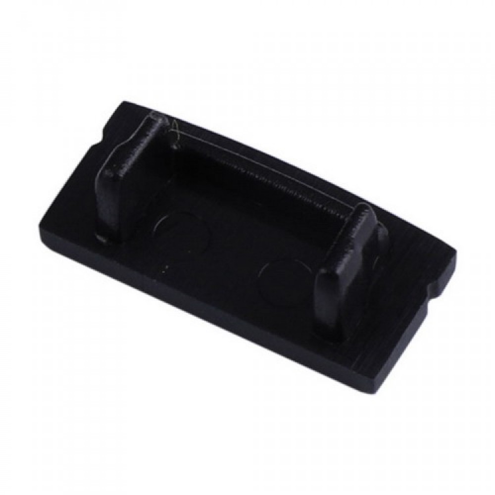 TAPA TIRAS LED STRIPS PERFIL ALU, NEGRO 7388