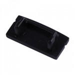 TAPA TIRAS LED STRIPS PERFIL ALU, NEGRO 7388