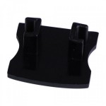 TAPA TIRAS LED STRIPS PERFIL ALU, NEGRO 7399