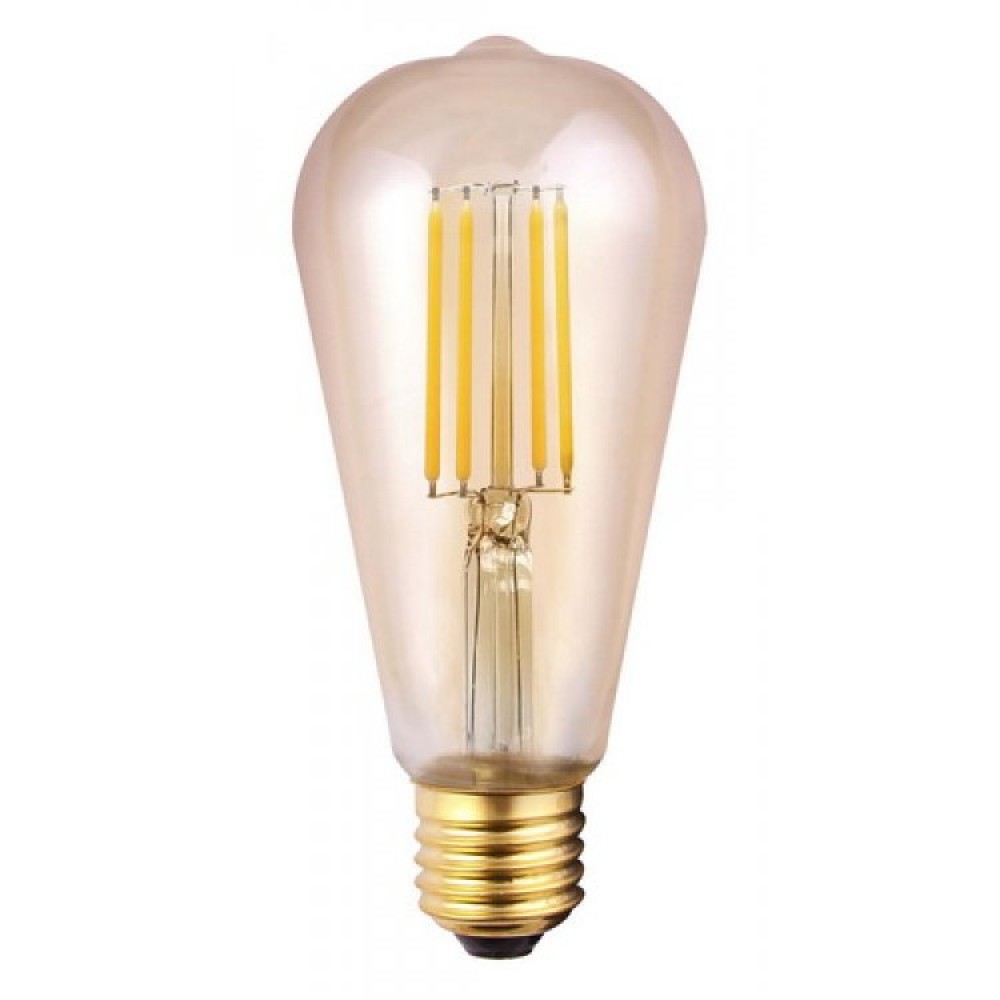 LED BOMBILLAS E27 6,5W 2200K 650lm ST64 R09228