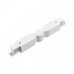 CONECTOR CARRILES TRIFASICOS ESQUINA AJUSTABLE BLANCO XTS243