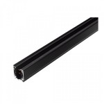 CARRIL TRIFASICO SUPERFICIE 2M NEGRO XTS42002