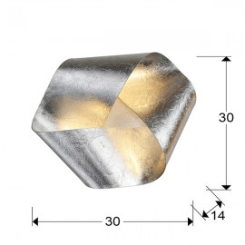 Aplique Triada Pan De Plata 154086