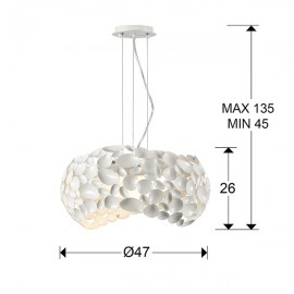 Lampara Led Narisa Blanco 5 G9 6W 266290