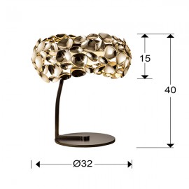 Sobremesa Narisaoro Rosa Led 6W 3L 266544N