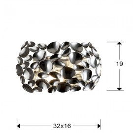 Aplique Led Narisa 2L Cromo 266724