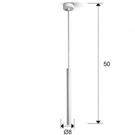 Lampara Varas LED Blanco 1L 373075