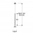 Lampara Varas LED Cromo 1L 373084