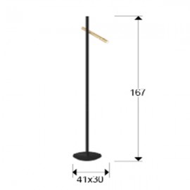 Pie Salon Varas Oro Negro 2L 373685