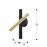 Aplique Varas Oro-Negro 3L 373845