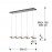 Lampara Led Lipse 5 Luces Cromo 377523