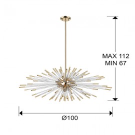 Lampara 9L Evasion Oro 381635