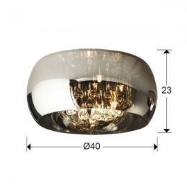 Plafon Argos Ø40 Dimable 507939D
