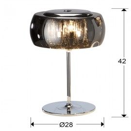 Sobremesa Argos Cromo Led 6W 3L 508516