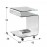Mesa Auxiliar Glass Transparente 552522