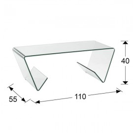 Mesa Centro Glass Iii 553095