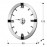 Reloj De Pared Times Oval 564397