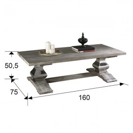 Mesa De Centro Antica 160 591538