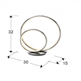 Sobremesa Omega Cromo 614082