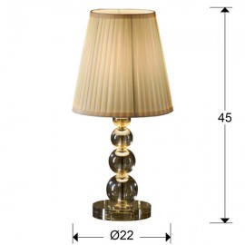 Sobremesa Mercury Peque Champan 662136N