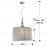 Lampara Led Rocio Acrilico Transparente 3L 663554