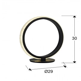 Sobremesa Ring Negro 717724